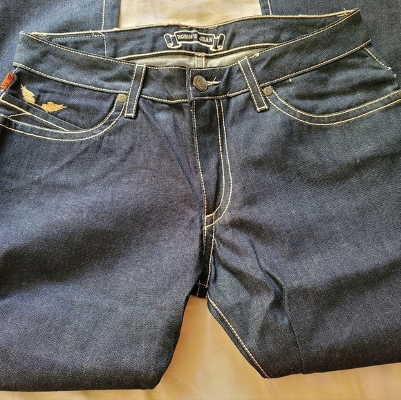 NWOT Men's Robin's Jean Wing Flap Pocket Size 33/34 - Picture 3 of 7